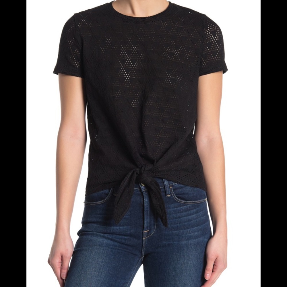 NEW Madewell Tie Front Shirt